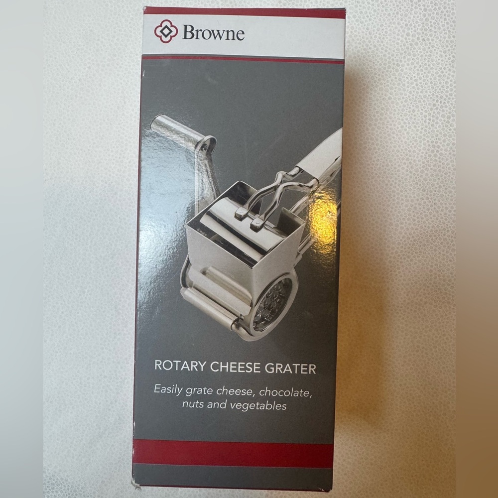 Rotary Cheese Grater | Browne 746607 | Drum is 1.75 | New